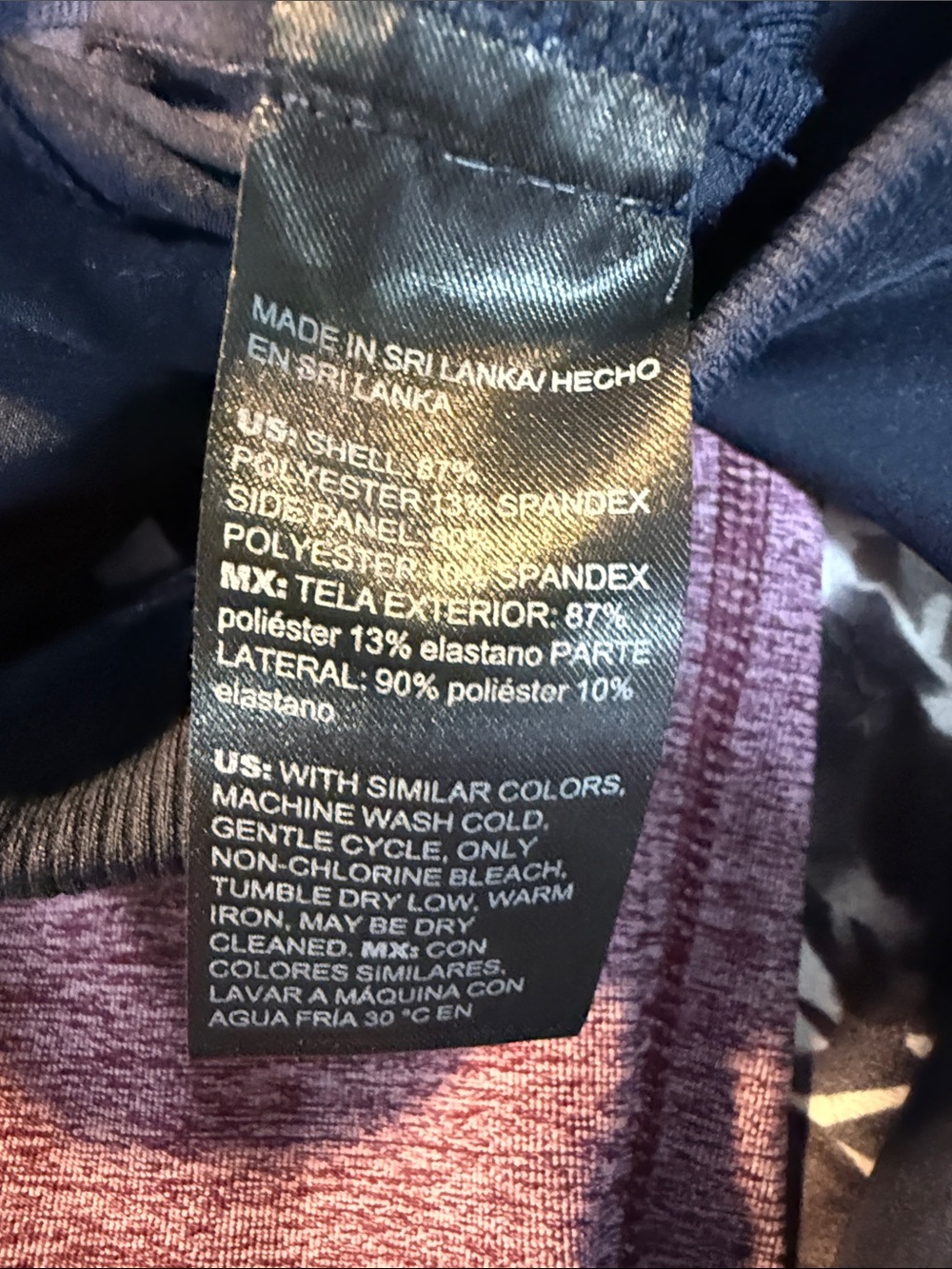 Chico's Classic Blue Stretch Zip-Pocket Pants Size 8 - Picture 13 of 14